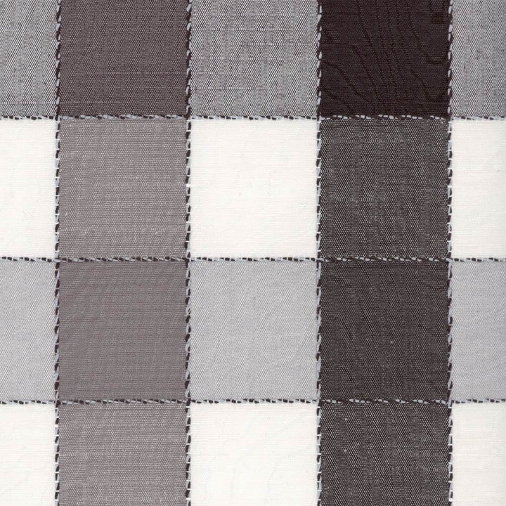 Plaid 625 Black by Kasmir Fabric 1296 60% Cotton
40% Polyester
 TAIWAN Horizontal: 6 6/8 inches and Vertical: 8 4/8 inches 54 - Fabric Carolina -