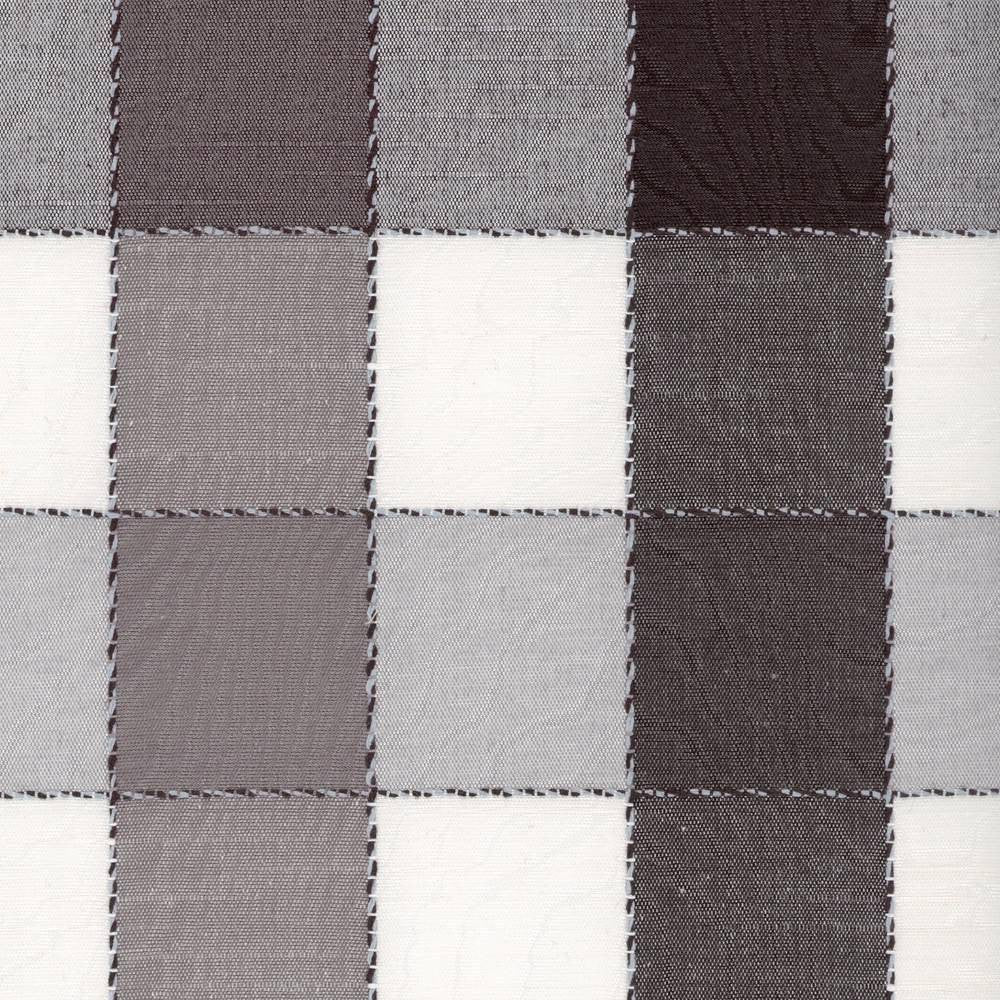 Plaid 625 Black by Kasmir Fabric 1296 TAIWAN H: 6 6/8 inches, V:8 4/8 inches 54 - Fabric Carolina - Kasmir
