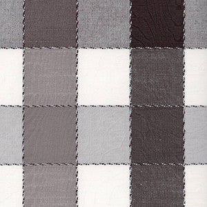 Plaid 625 Black by Kasmir Fabric