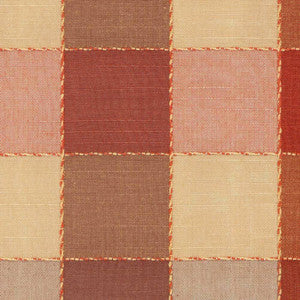 Plaid 625 Copper by Kasmir Fabric