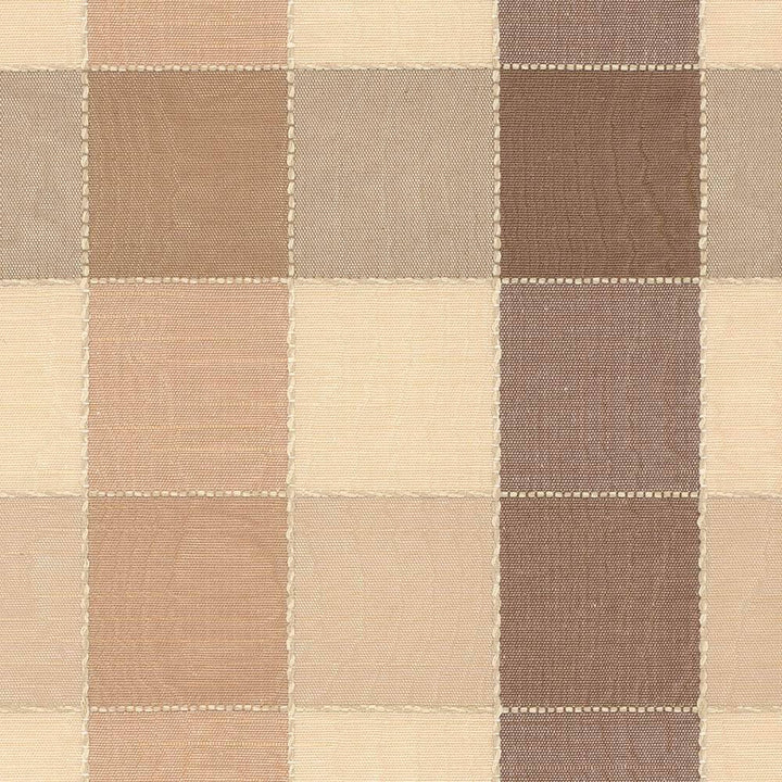 Plaid 625 Linen by Kasmir Fabric 1296 TAIWAN H: 6 6/8 inches, V:8 4/8 inches 54 - Fabric Carolina - Kasmir
