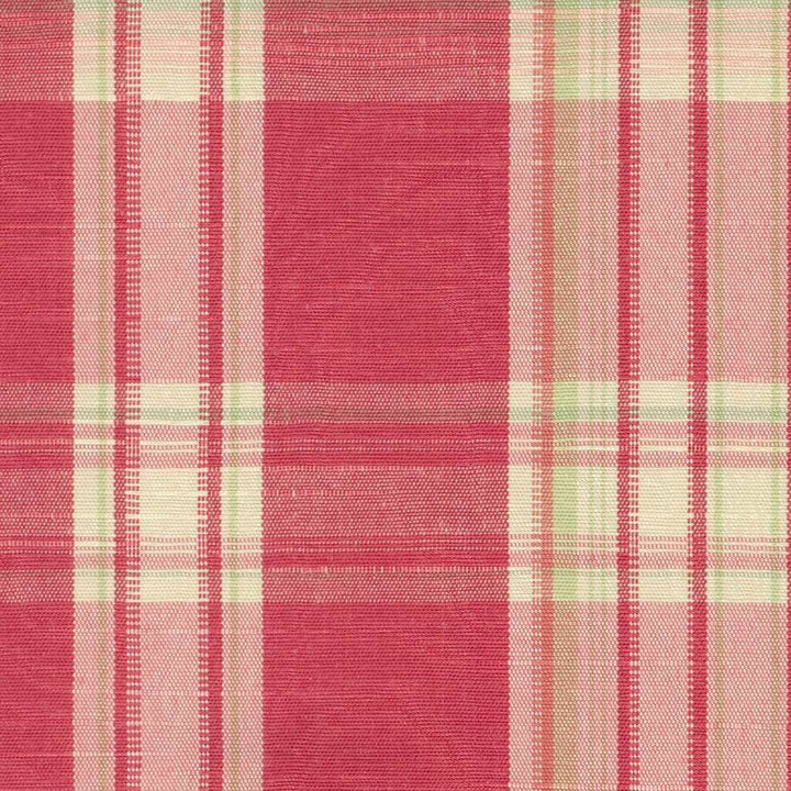 Plaid 665 Carnation by Kasmir Fabric 1296 TAIWAN H: 7 inches, V:8 4/8 inches 54 - Fabric Carolina - Kasmir
