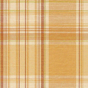 Plaid 665 Latte by Kasmir Fabric