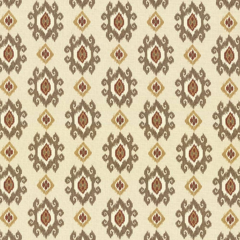 Playa Del Carmen Cedar Mesa by Kasmir Fabric 1434 PERU 12,000 Wyzenbeek Double Rubs H: 9 inches, V:9 inches 54 - 55 - Fabric Carolina - Kasmir
