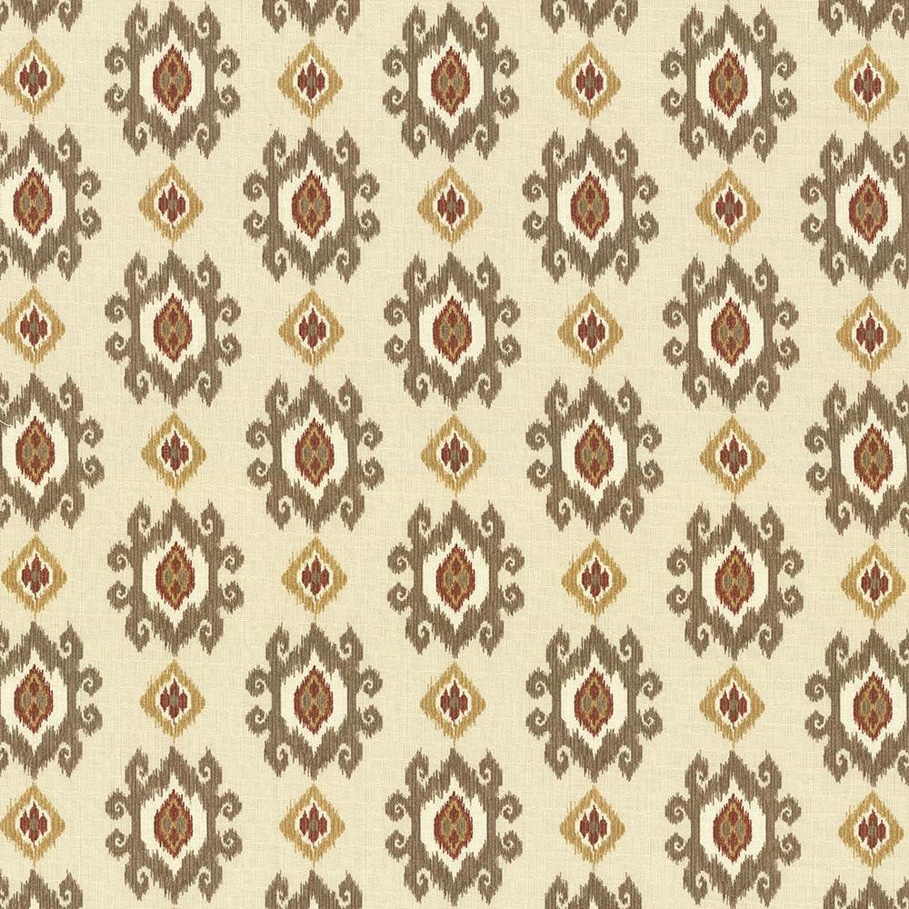 Playa Del Carmen Cedar Mesa by Kasmir Fabric 1434 100% Cotton
 PERU </p><p>Repeat: Horizontal: 9 inches and Vertical: 9 inches 54 - 55 - Fabric Carolina -