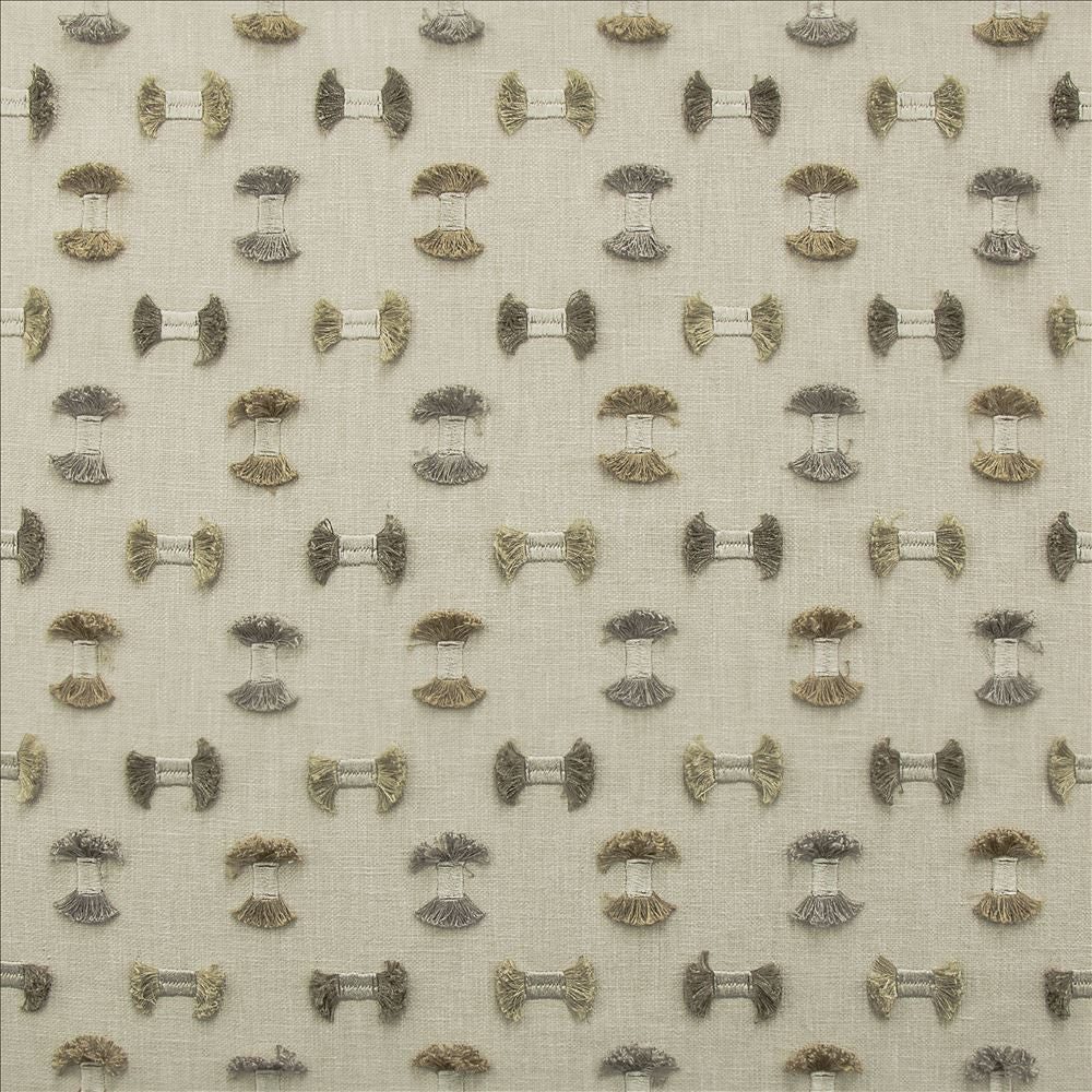 Playful Travertine by Kasmir Fabric 1470 50% Cotton
50% Polyester
 INDIA </p><p>Repeat: Horizontal: 5 2/8 inches and Vertical: 6 2/8 inches 52 - Fabric Carolina -