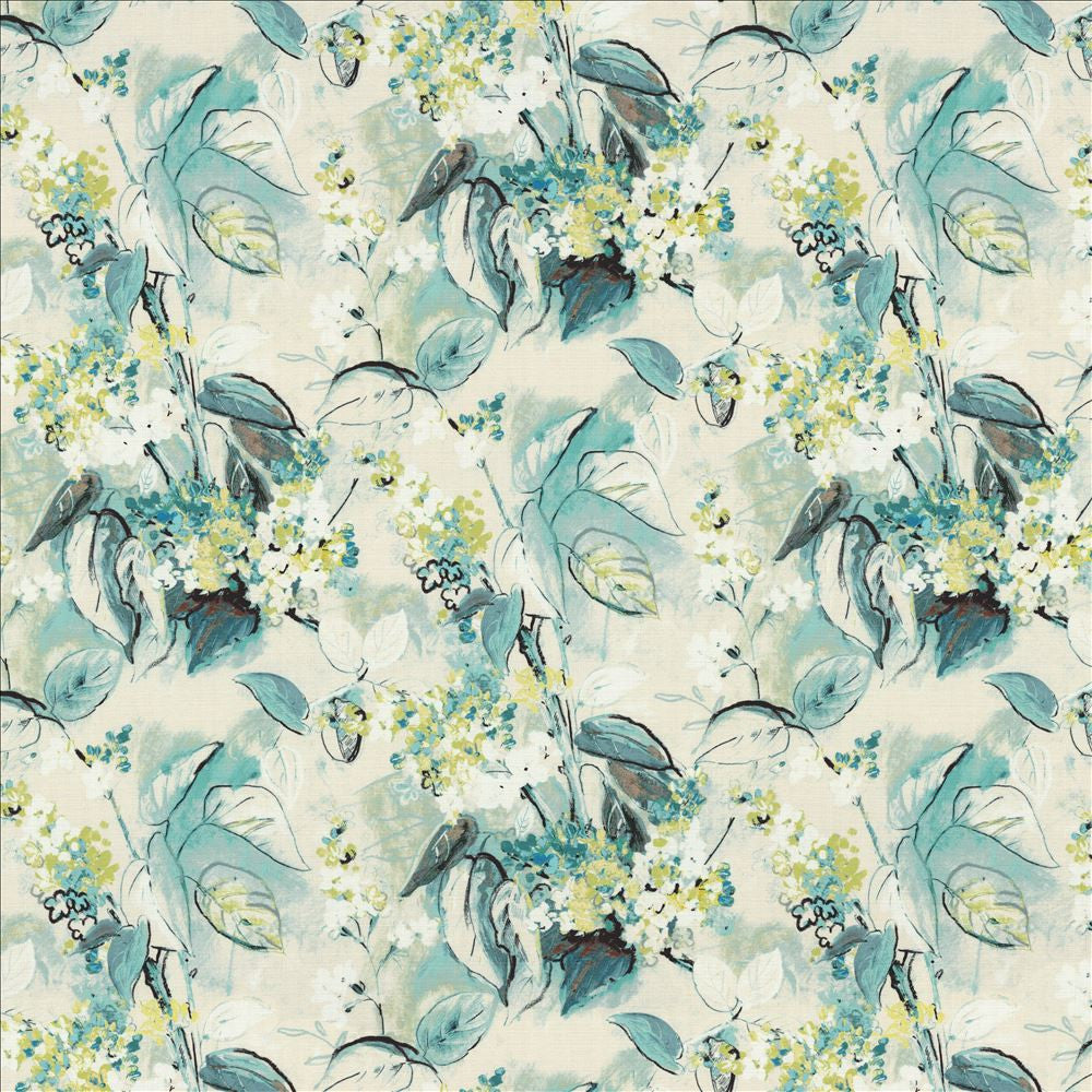 Pleasant Garden Menthe by Kasmir Fabric 1464 100% Cotton
 SOUTH KORE 15,000 Wyzenbeek Double Rubs Horizontal: 27 inches and Vertical: 24 6/8 inches 54 - Fabric Carolina -