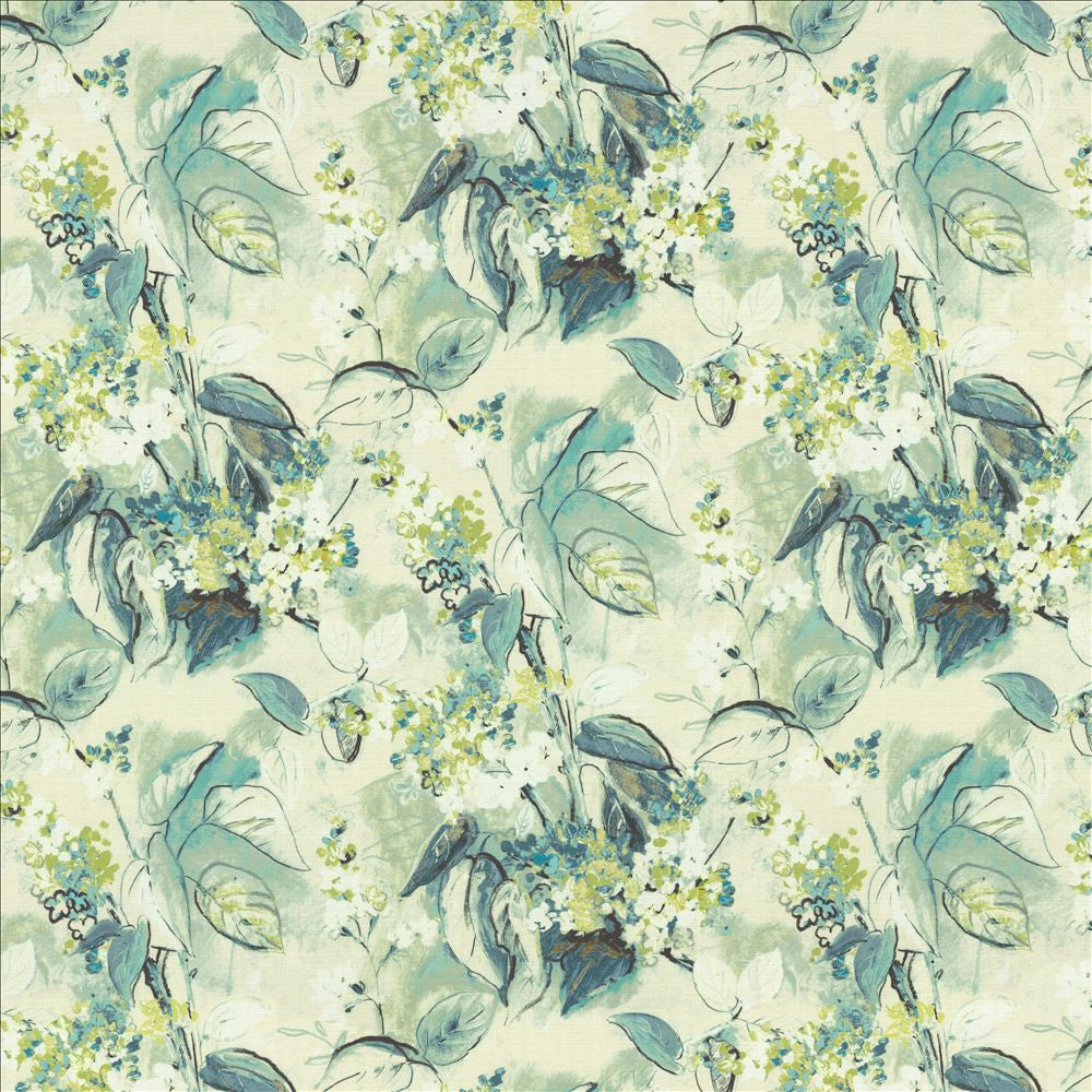 Pleasant Garden Menthe by Kasmir Fabric 1464 100% Cotton
 SOUTH KOREA </p><p>Repeat: Horizontal: 27 inches and Vertical: 24 6/8 inches 54 - Fabric Carolina -