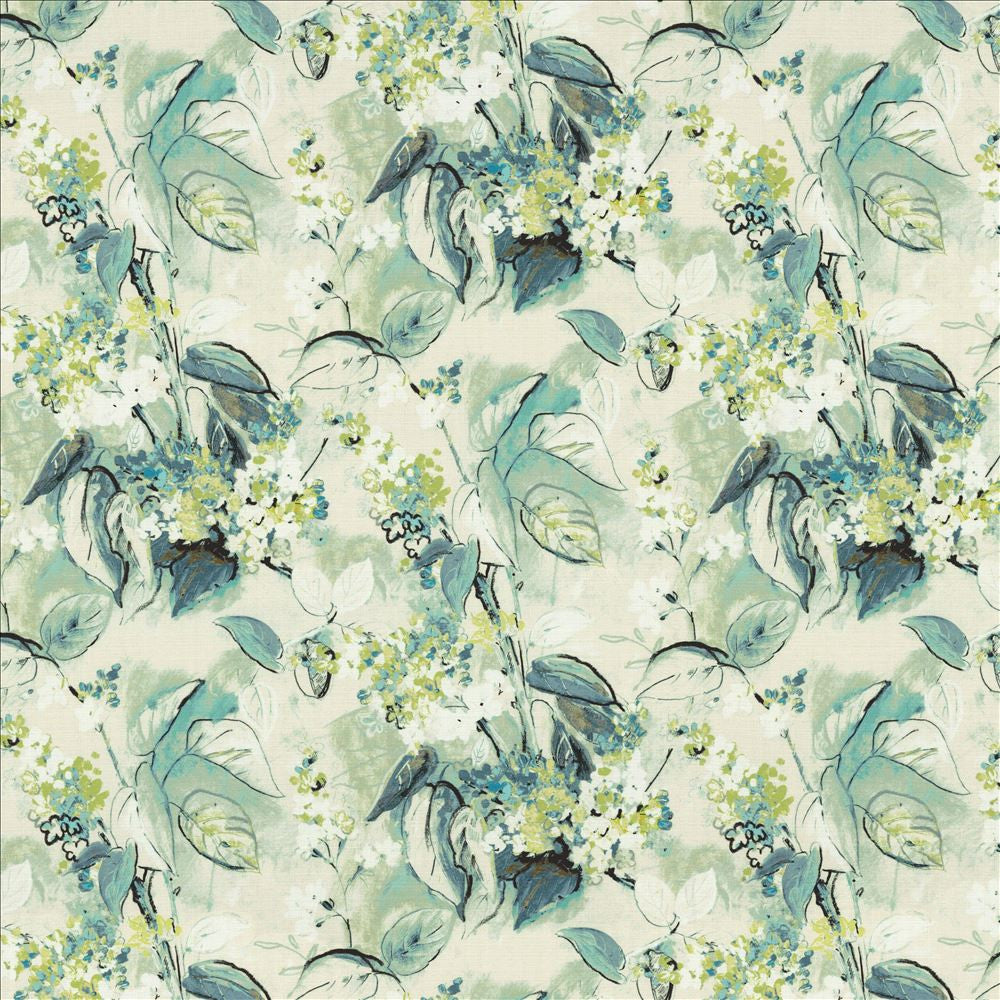 Pleasant Garden Menthe by Kasmir Fabric 1464 100% Cotton
 SOUTH KOREA 15,000 Wyzenbeek Double Rubs </p><p>Repeat: Horizontal: 27 inches and Vertical: 24 6/8 inches 54 - Fabric Carolina -