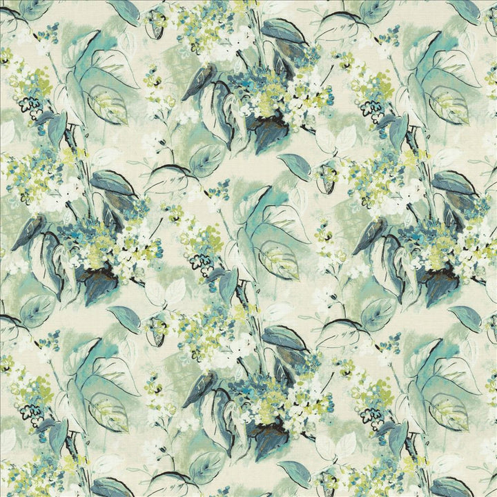 Pleasant Garden Menthe by Kasmir Fabric 1464 100% Cotton
 SOUTH KOREA 15,000 Wyzenbeek Double Rubs </p><p>Repeat: Horizontal: 27 inches and Vertical: 24 6/8 inches 54 - Fabric Carolina -