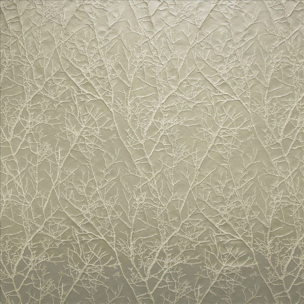 Pleased Platinum by Kasmir Fabric 5147 100% Polyester
 INDIA 30,000 Wyzenbeek Double Rubs Horizontal: 13 6/8 inches and Vertical: 13 6/8 inches 54 - Fabric Carolina -