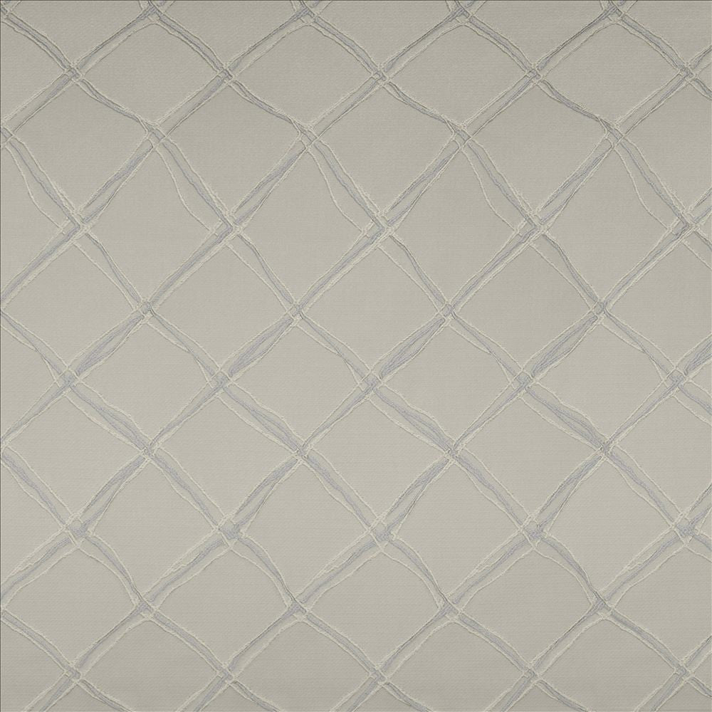 Plexus Silver by Kasmir Fabric 5119 100% Polyester
 TURKEY 30,000 Wyzenbeek Double Rubs </p><p>Repeat: Horizontal: 3 3/8 inches and Vertical: 14 inches 57 - Fabric Carolina -