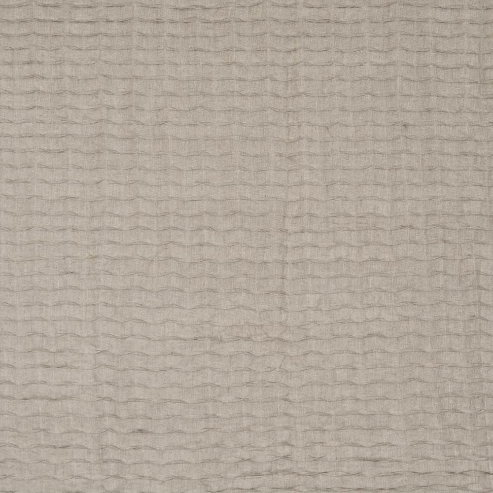 Plisse Natural  by Kasmir Fabric See sample 98% Flax
2% Cotton
 INDIA Not Tested </p><p>Repeat: Horizontal: 3 inches and Vertical: 1 3/8 inches 54  - Fabric Carolina -