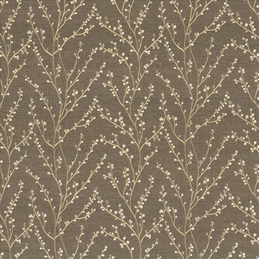 Plum Grove Thunder by Kasmir Fabric 1438 87% Rayon
13% Polyester
Embroidery
100% Polyester
 INDIA </p><p>Repeat: Horizontal: 17 3/8 inches and Vertical: 15 4/8 inches 52 - 55 - Fabric Carolina -