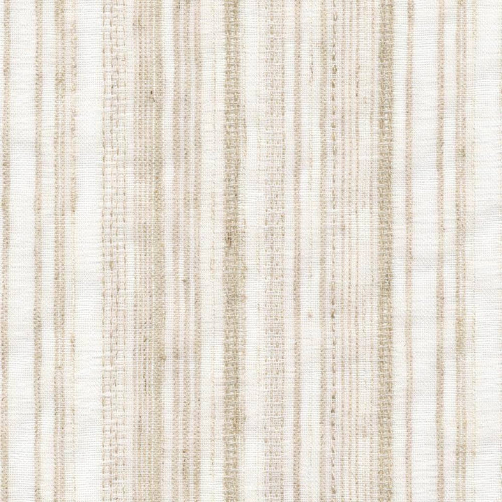 Poco Stripe Natural by Kasmir Fabric 1373 CHINA Not Tested H: 3 5/8 inches, V:N/A 114 - 118 - Fabric Carolina - Kasmir
