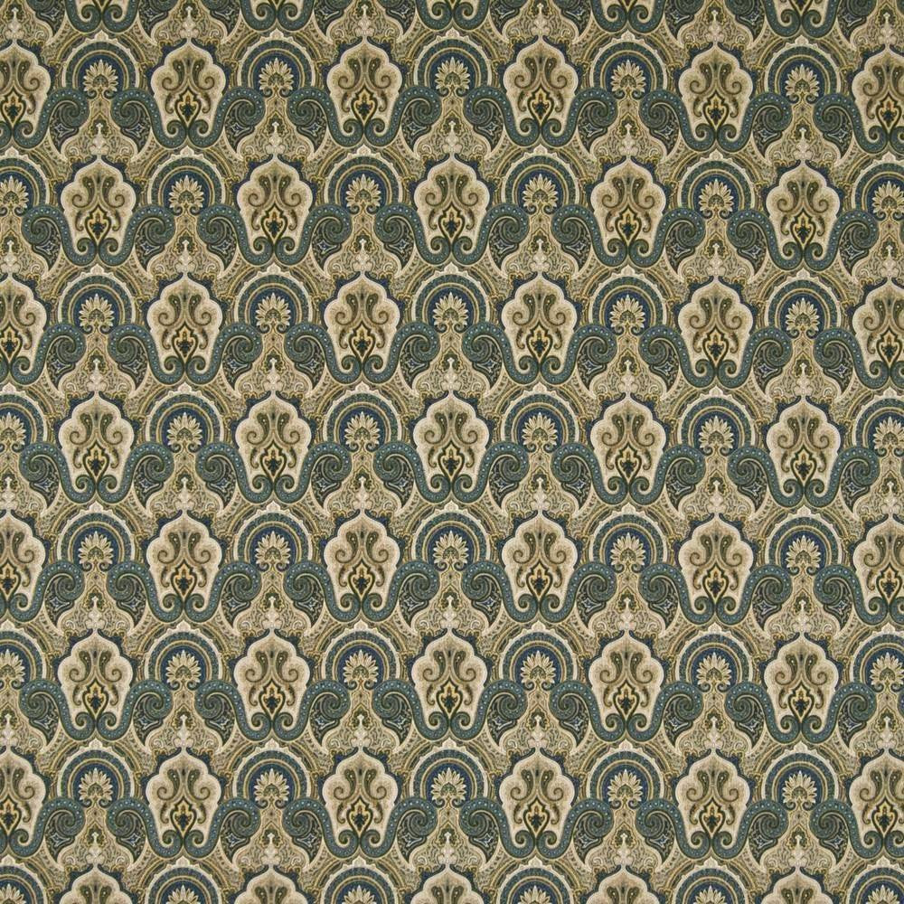 Polo Lounge Cerulean by Kasmir Fabric 1371 PERU 15,000 Wyzenbeek Double Rubs H: 6 6/8 inches, V:9 inches 54 - Fabric Carolina - Kasmir