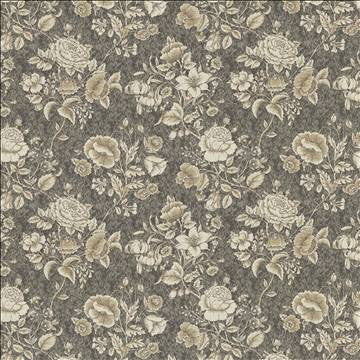 Poppytrail Platinum by Kasmir Fabric 5113 62% Cotton 30% Polyester 5% Rayon 3% Flax USA 12,000 Wyzenbeek Double Rubs H: 25 4/8 inches, V: 20 1/8 inches 54 - 55 - Fabric Carolina - Kasmir