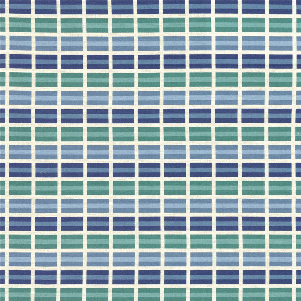 Power Grid Marina by Kasmir Fabric 5125 100% Cotton
 SOUTH KOREA </p><p>Repeat: Horizontal: 1 4/8 inches and Vertical: 3 inches 54 - Fabric Carolina -