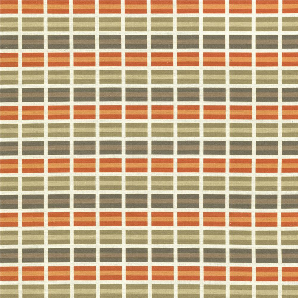 Power Grid Peach Glow by Kasmir Fabric 5121 100% Cotton
 SOUTH KOREA </p><p>Repeat: Horizontal: 1 4/8 inches and Vertical: 3 inches 54 - Fabric Carolina -