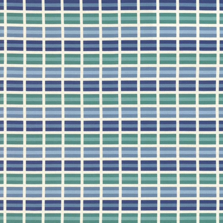 Power Grid Marina by Kasmir Fabric 5125 100% Cotton
 SOUTH KOREA </p><p>Repeat: Horizontal: 1 4/8 inches and Vertical: 3 inches 53 - Fabric Carolina -