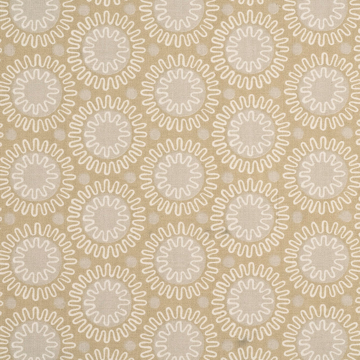Charlecote Print Ivory/Biscuit by Baker Lifestyle Fabric
