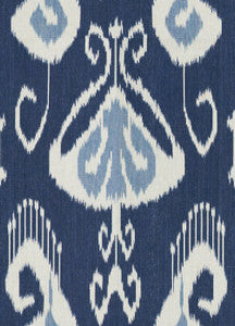 Bansuri Indigo by Baker Lifestyle Fabric
