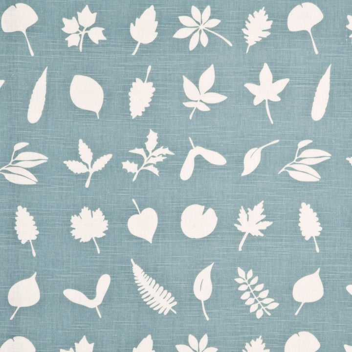 Tumbling Leaves Aqua by Baker Lifestyle Fabric