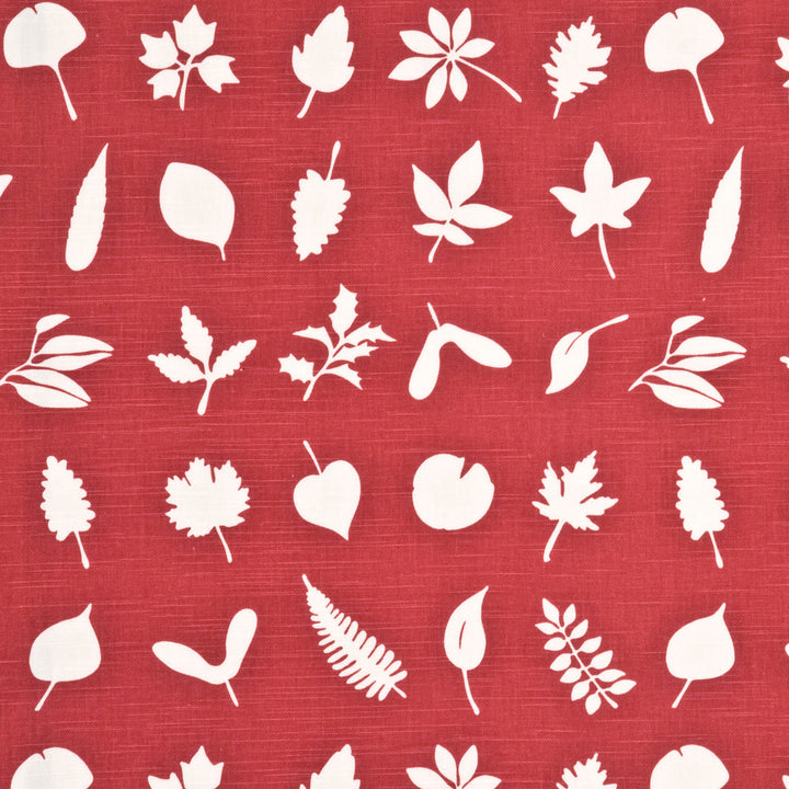Tumbling Leaves Red by Baker Lifestyle Fabric