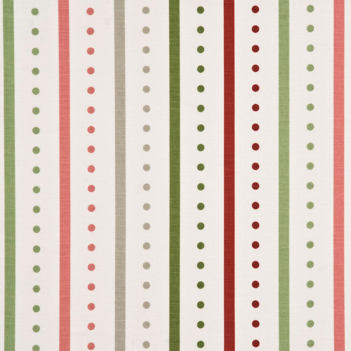 Opera Stripe Pink/Green by Baker Lifestyle Fabric