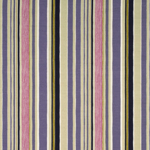 Mallow Stripe Damson/Mauve/Taupe by Baker Lifestyle Fabric