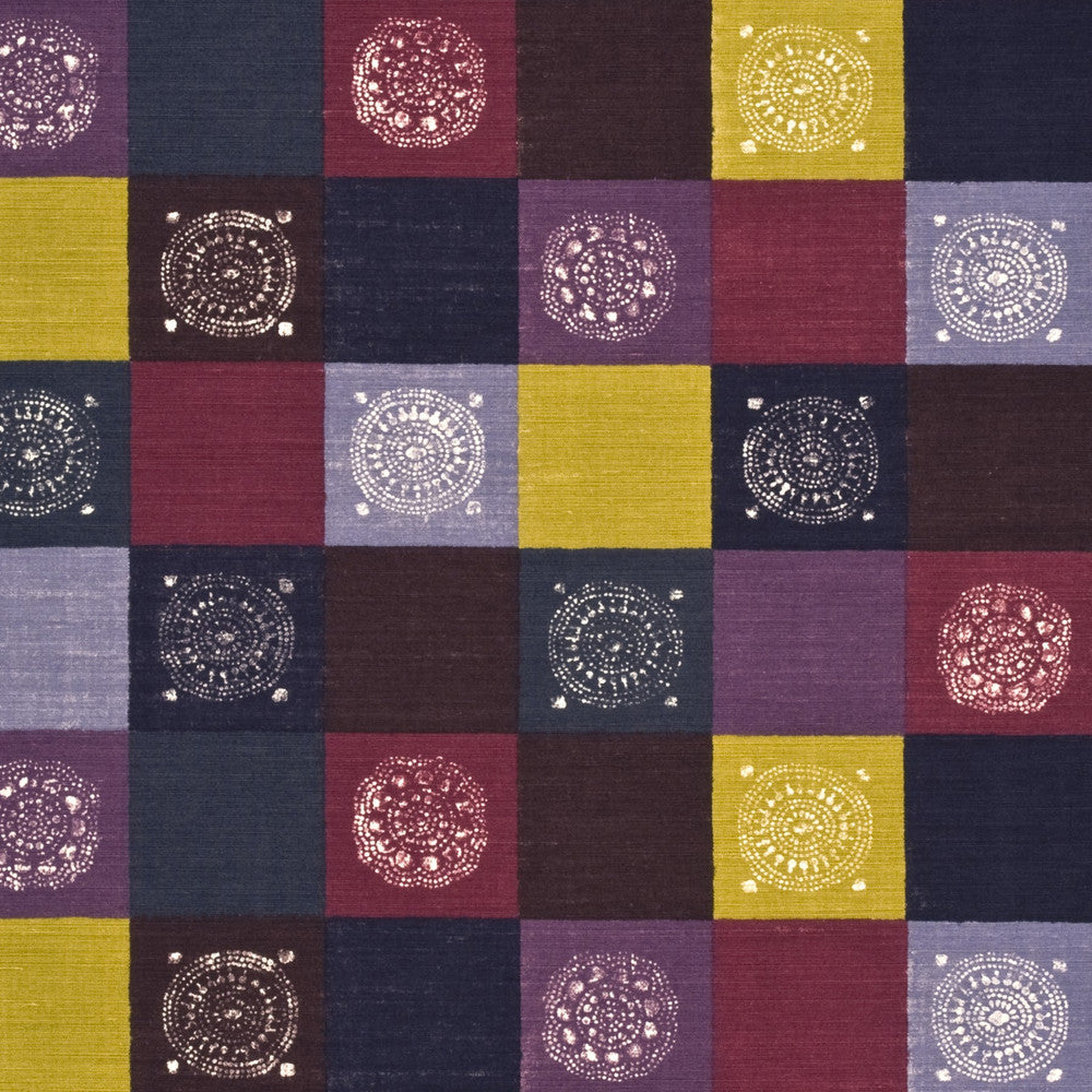 Atticus Mauve/Damson by Baker Lifestyle Fabric