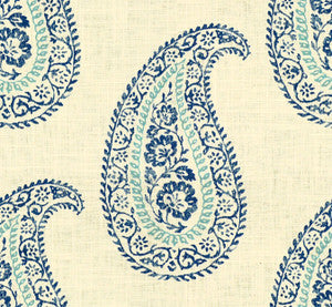 Madira Azure/Aqua by Baker Lifestyle Fabric
