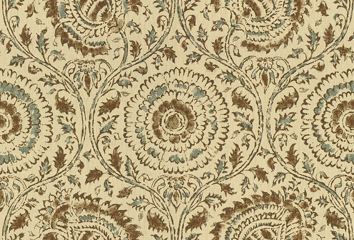 Kamala Woodsmoke by Baker Lifestyle Fabric