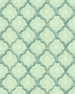 Kashmira Aqua by Baker Lifestyle Fabric