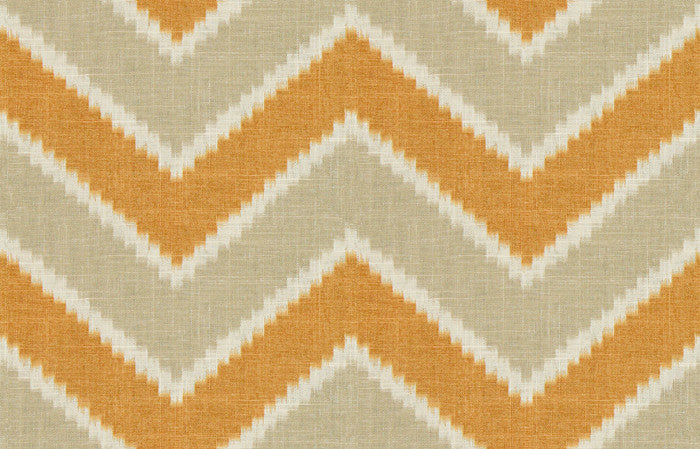 Amani Sienna/Stone by Baker Lifestyle Fabric