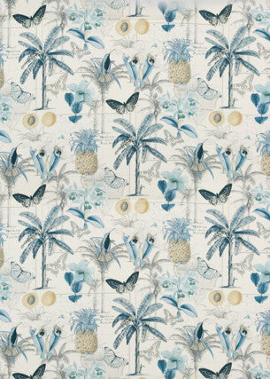 Orinoco Blue by Baker Lifestyle Fabric