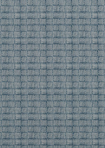 Salsa Square Indigo by Baker Lifestyle Fabric