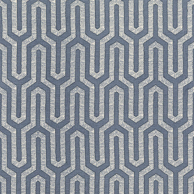 Santiago Indigo by Baker Lifestyle Fabric