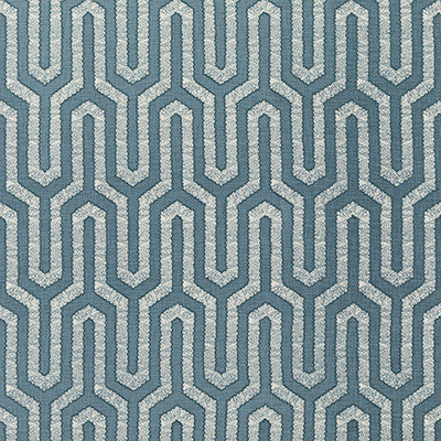 Santiago Teal by Baker Lifestyle Fabric