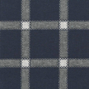 Prairie Quilt Navy by Kasmir Fabric