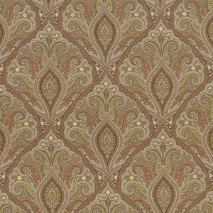 Prati Paisley Platinum by Kasmir Fabric