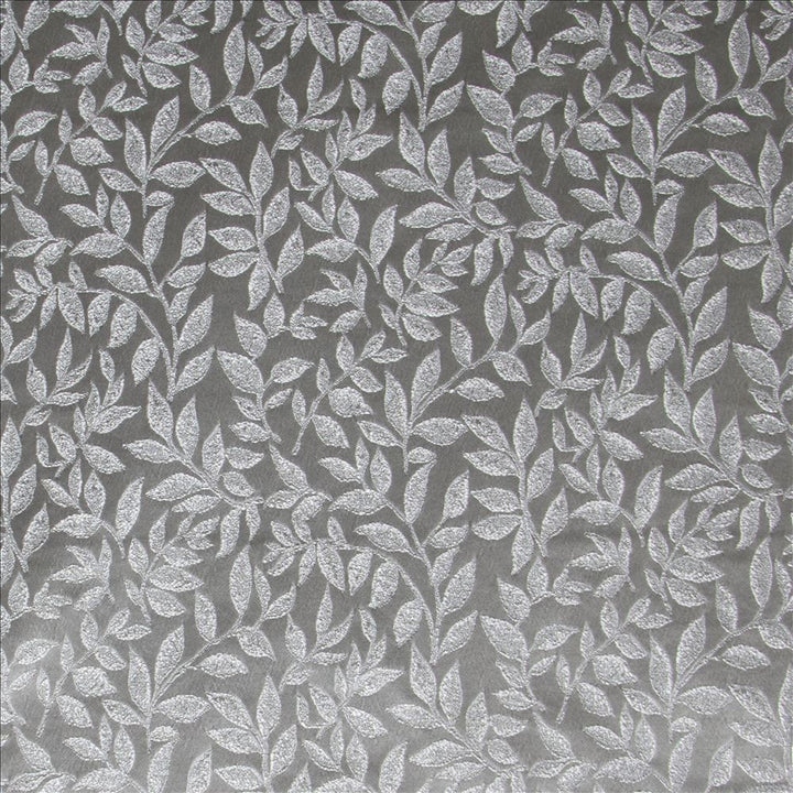 Pravia Silver  by Kasmir Fabric 1478 100% Polyester  INDIA  </p><p>Repeat: Horizontal: 9 2/8 inches and Vertical: 9 4/8 inches 55  - Fabric Carolina -