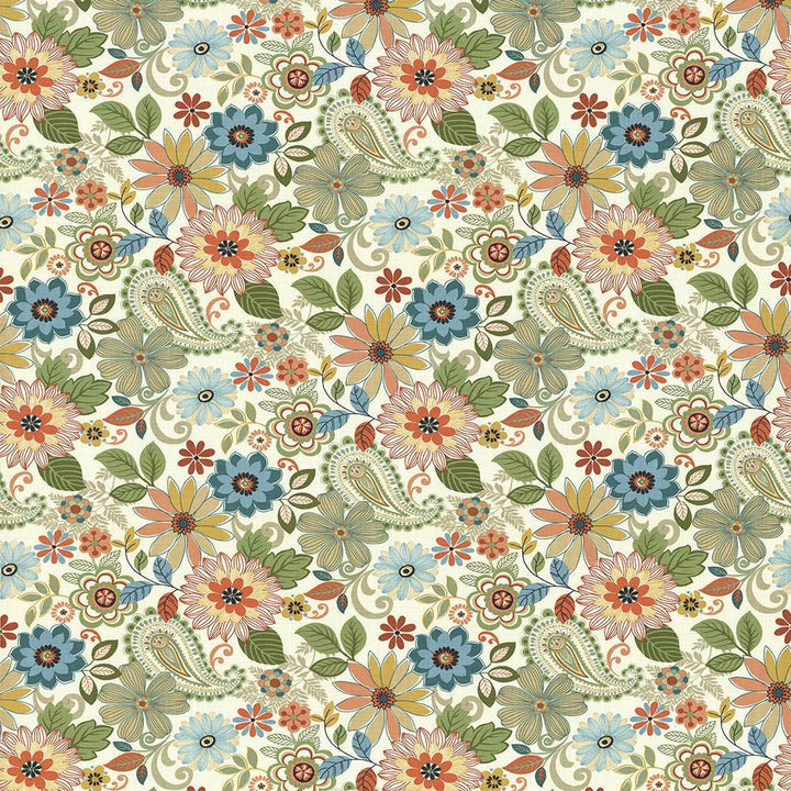 Preston Hollow Garden by Kasmir Fabric 1434 100% Cotton
 INDONESIA </p><p>Repeat: Horizontal: 27 inches and Vertical: 25 2/8 inches 54 - 55 - Fabric Carolina -