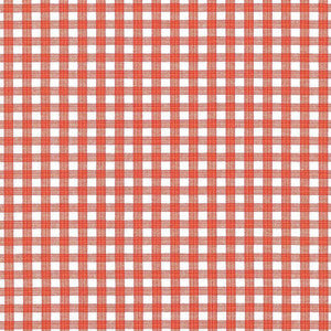 Prima Check Orange by Kasmir Fabric