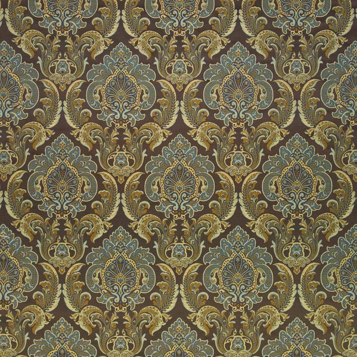 Primeaux Bluestone by Kasmir Fabric 1403 CHINA 12,000 Wyzenbeek Double Rubs H: 13 6/8 inches, V:22 4/8 inches 54 - 56 - Fabric Carolina - Kasmir