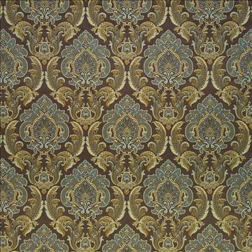 Primeaux Bluestone by Kasmir Fabric 1403 68% Polyester 32% Rayon CHINA 12,000 Wyzenbeek Double Rubs H: 13 6/8 inches, V: 22 4/8 inches 54 - 56 - Fabric Carolina - Kasmir