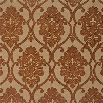 Prince Eugene Russet by Kasmir Fabric 1370 74% Viscose 26% Polyester INDIA 9,000 Wyzenbeek Double Rubs H: 14 inches, V: 26 6/8 inches 55 - Fabric Carolina - Kasmir