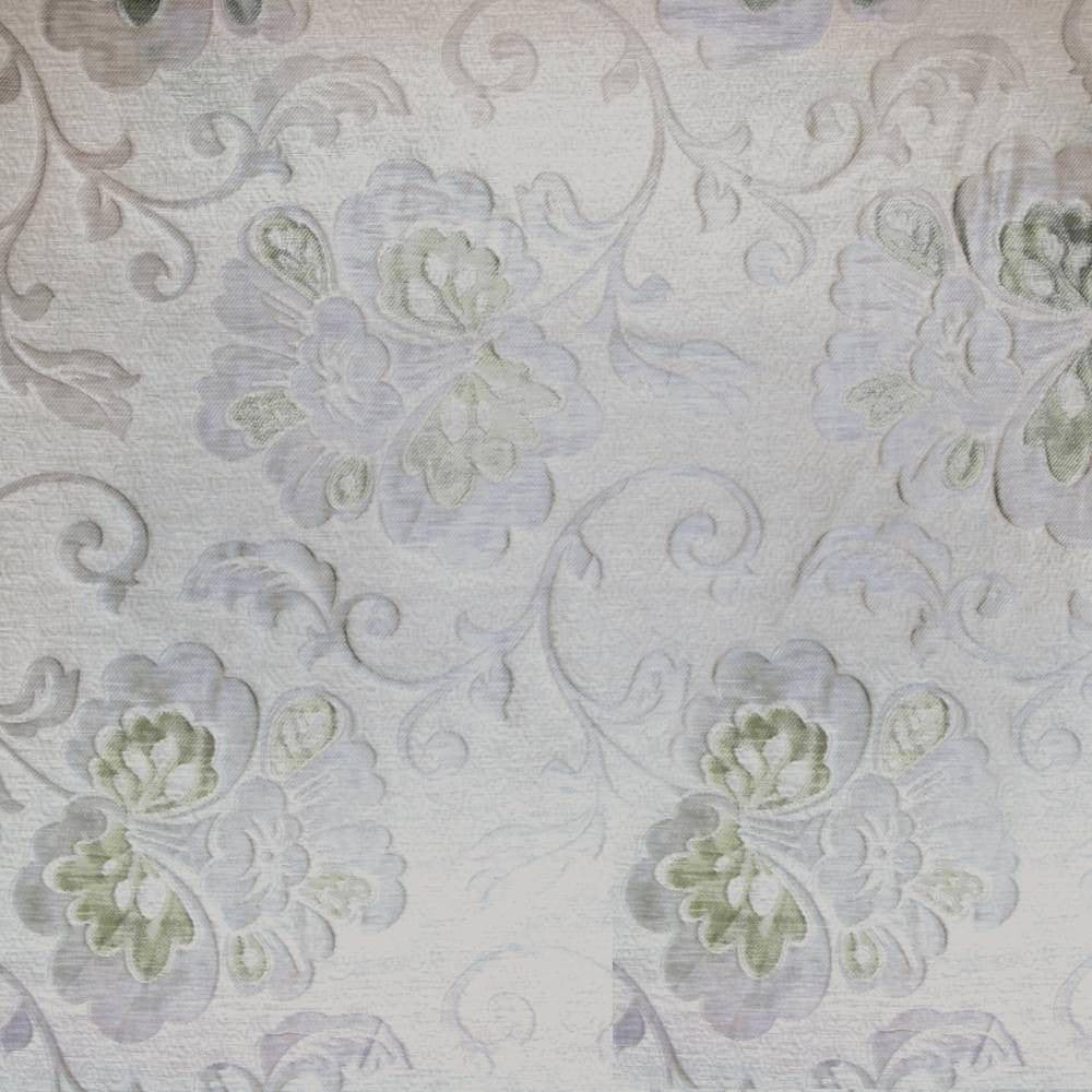 Pritzi Pistachio by Kasmir Fabric 1385 INDIA 12,000 Martindale Cycles H: 14 inches, V:22 7/8 inches 55 - Fabric Carolina - Kasmir