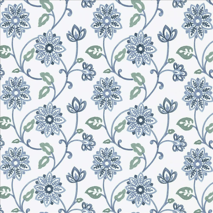 Prize Garden Harbor by Kasmir Fabric 5143 52% Cotton
48% Polyester
 INDIA </p><p>Repeat: Horizontal: 13 inches and Vertical: 9 inches 54 - Fabric Carolina -