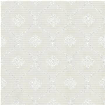 Protege Snow by Kasmir Fabric 5077 100% Polyester Embroidery Contents 100% Polyester CHINA Not Tested H: 11 4/8 inches, V: 13 4/8 inches 110 - Fabric Carolina - Kasmir